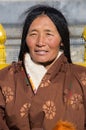 A local woman at Ta`er Monastery,